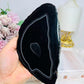 Large Black Agate Slab 17cm