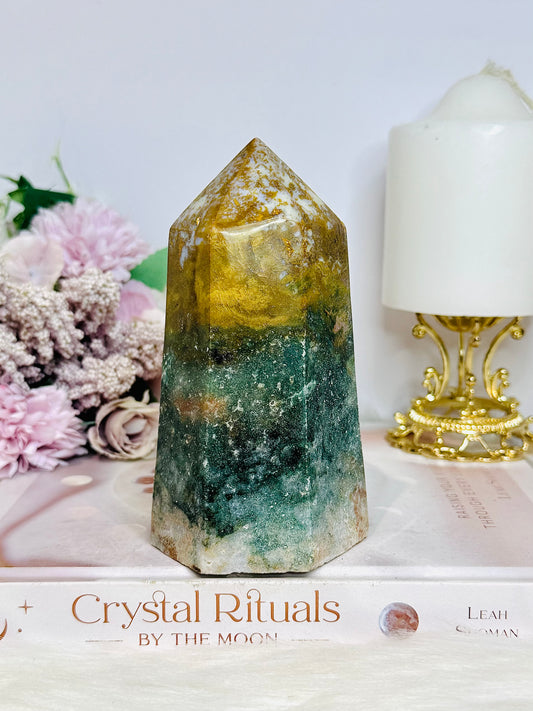 Chunky Ocean Jasper Tower 13cm 595g