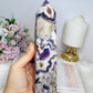 Large Dream | Chevron Amethyst Tower 20.5cm 742g