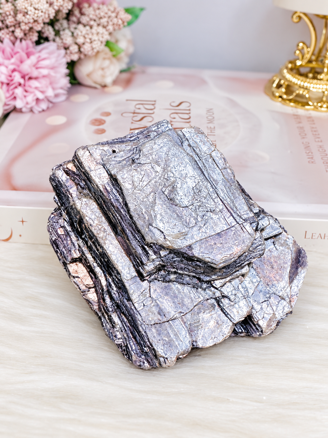 ✨ SALE ✨ Large Purple Mica Natural Chunky Specimen 453g