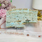Natural Blue Hemimorphite Slab on Stand 13.5cm