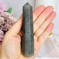 Grey Cloud Quartz Tower 11.5cm
