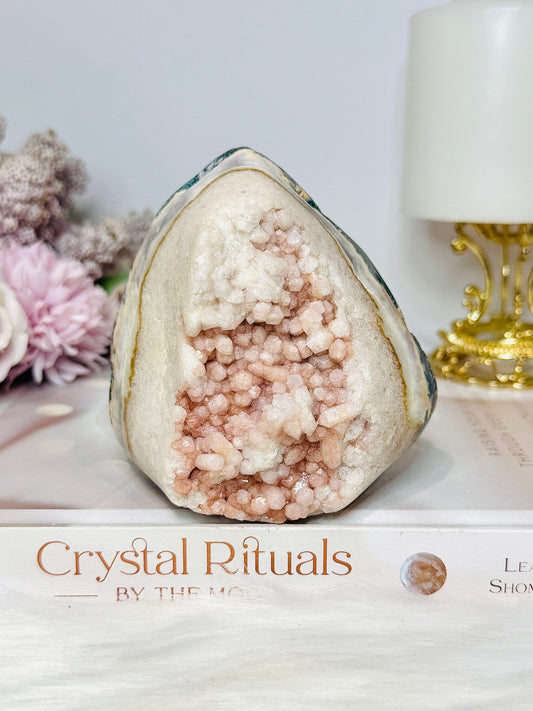 Pink Amethyst Druzy Freeform 464g