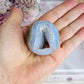Blue Lace Agate Druzy Sphere On Stand 4.5cm
