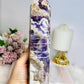 Large Dream | Chevron Amethyst Tower 22.5cm 951g