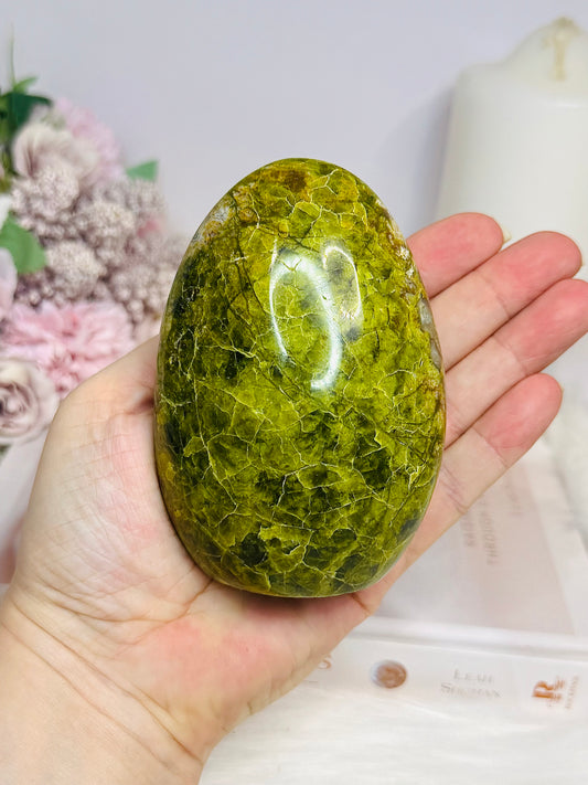 Large Green Opal Freeform 10cm 361g