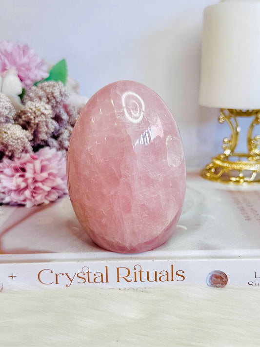 Natural Chunky Rose Quartz Polished Freeform 387g