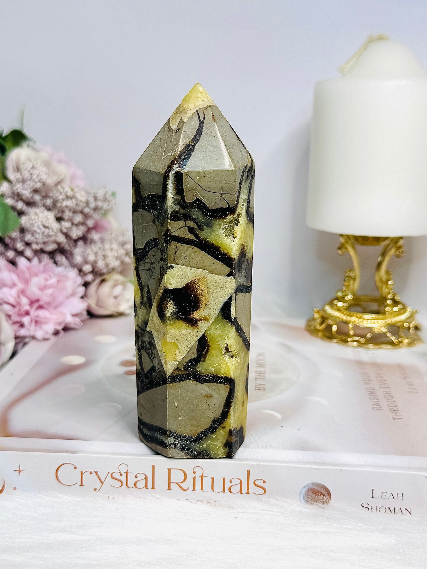 Chunky Septarian Tower 13.5cm