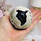 Large Volcano Agate Sphere (UV Reactive) On Stand 379g