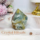 Natural Blue Onyx | Banded Calcite Rough Polished Top 221g