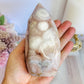 Natural Polished Pink Amethyst Druzy Freeform 12.5cm 652grams
