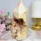 Large Druzy Pink Amethyst Tower 639g