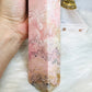 Huge Pink Peruvian Rhodochrosite Tower 29cm 993grams