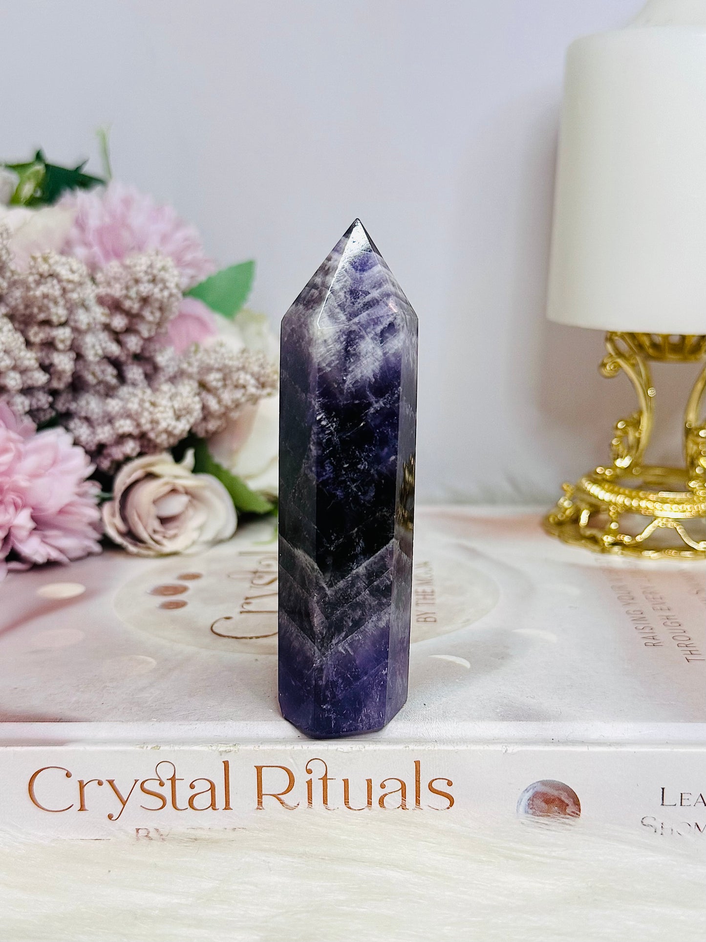 Dream | Cheveon Amethyst Chunky Tower 9.5cm