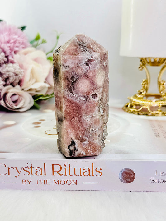 Beautiful 9cm Chunky Pink Amethyst Tower From Brazil