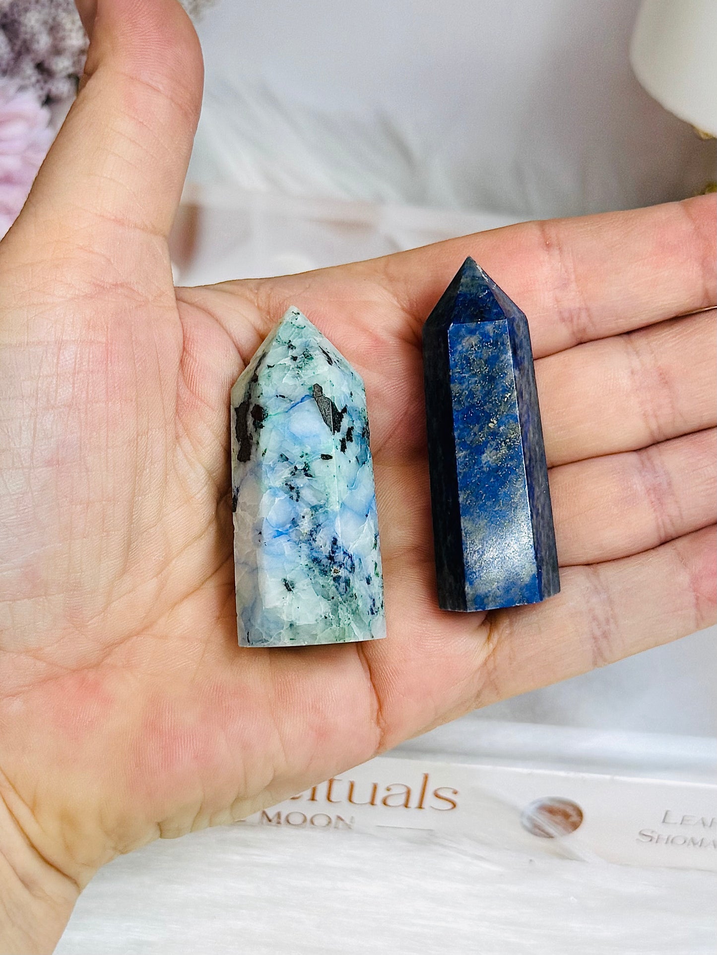 Phoenix Stone & Lapis Lazuli Small Towers 5cm