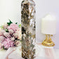 Large Chunky 24cm 793gram Druzy Orbicular Ocean Jasper Tower