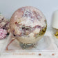 A Collectors Piece ~ Huge Druzy Pink Amethyst High Grade Sphere On Stand 2.7KG 12cm