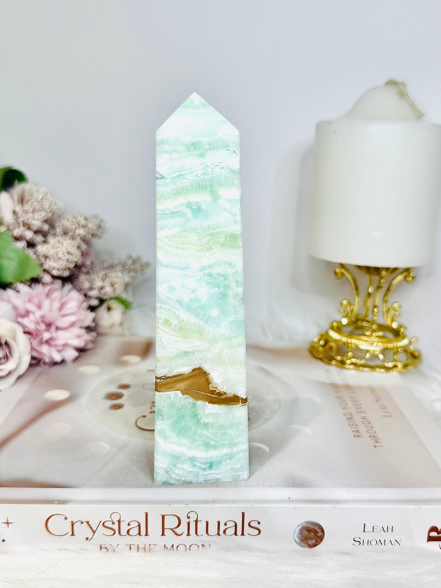 Caribbean Calcite Tower 14cm