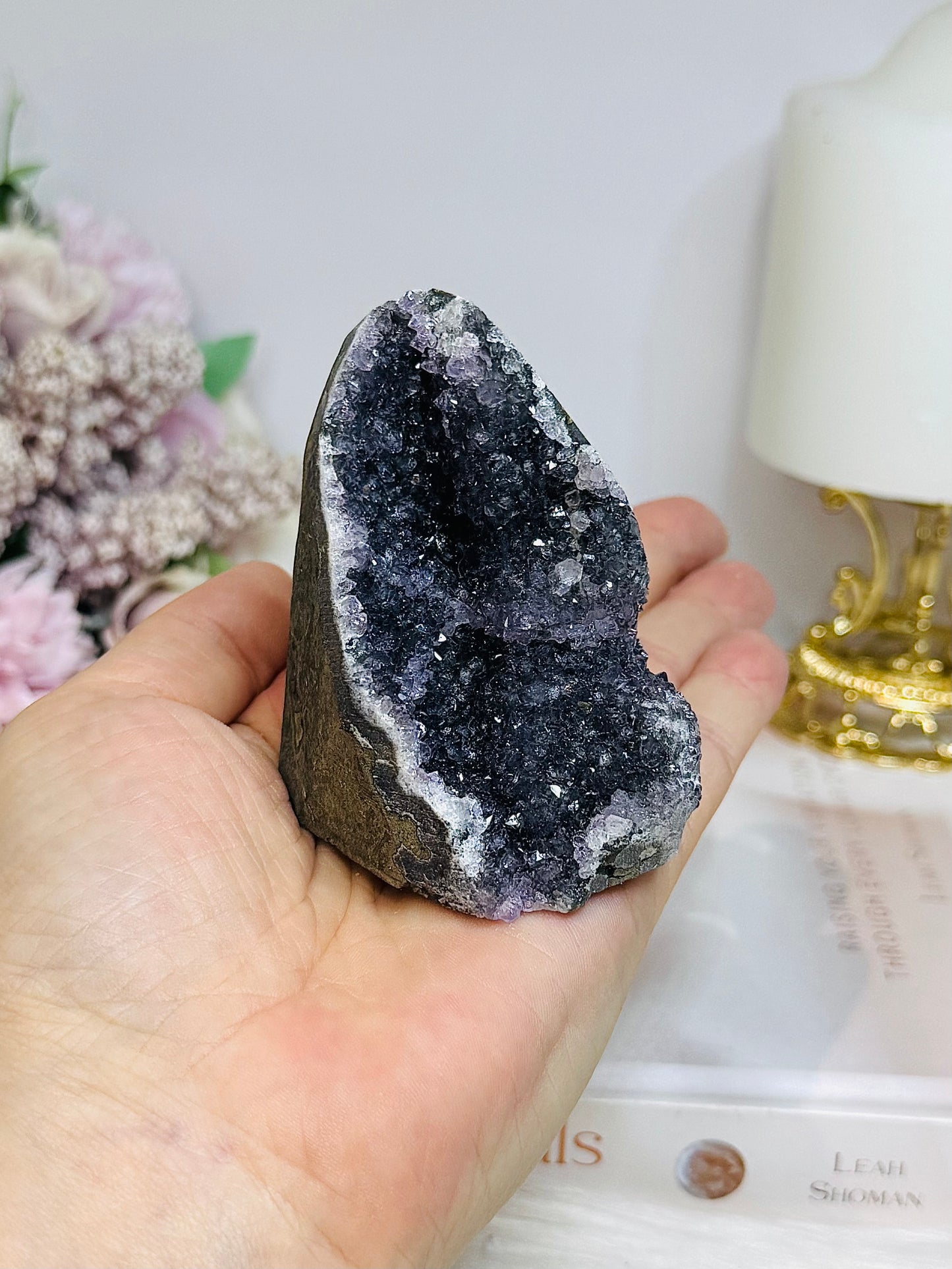 Base Cut Amethyst freeform 7cm