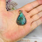 Chrysocolla Sterling Silver Pendant
