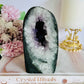Divine Large Amethyst Cathedral | Geode From Brazil 806grams 13cm
