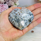 Orbicular Ocean Jasper Puffy Heart 7cm
