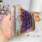 Natural Crazy Lace Amethyst Slab 12.5cm