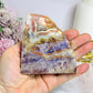 Natural Crazy Lace Amethyst Slab 9cm