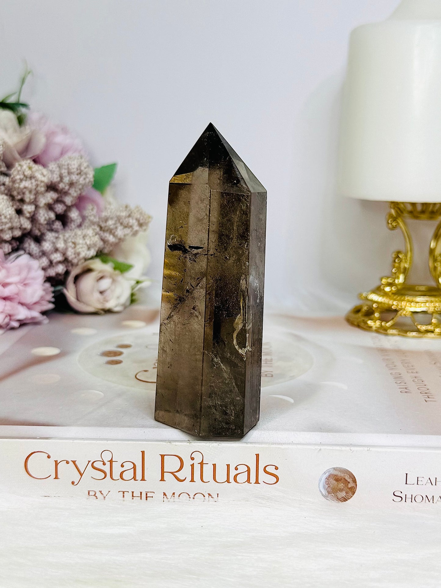 Smokey Quartz Chunky Tower 9cm