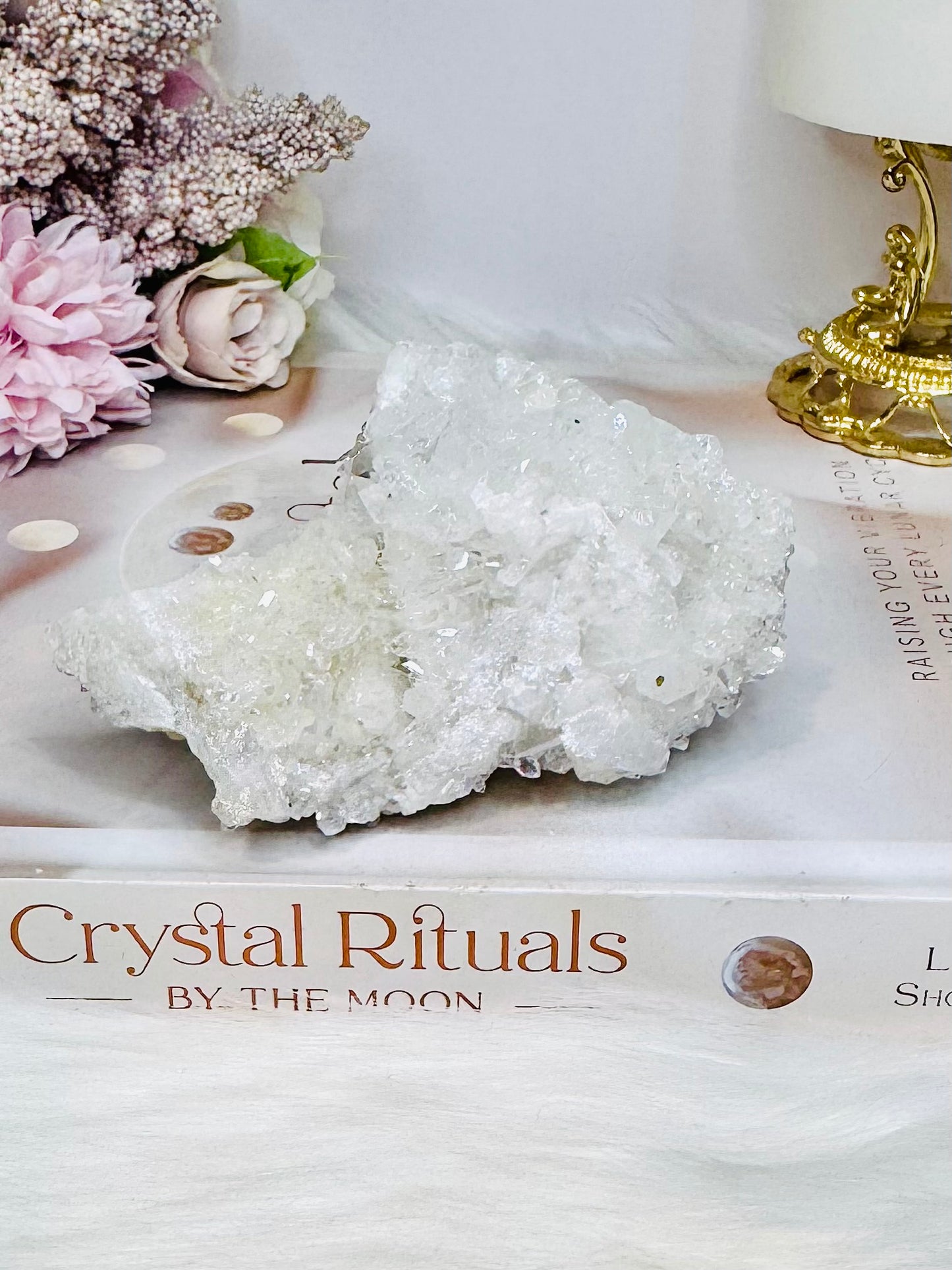 Angel Aura Quartz Cluster 9cm