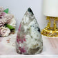 Pink Tourmaline Carved Freeform | Flame 10cm