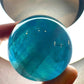 Rare Blue Fluorite Sphere On Stand 120g