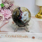 Large Mexican Lace Agate Sphere on Stand 368g