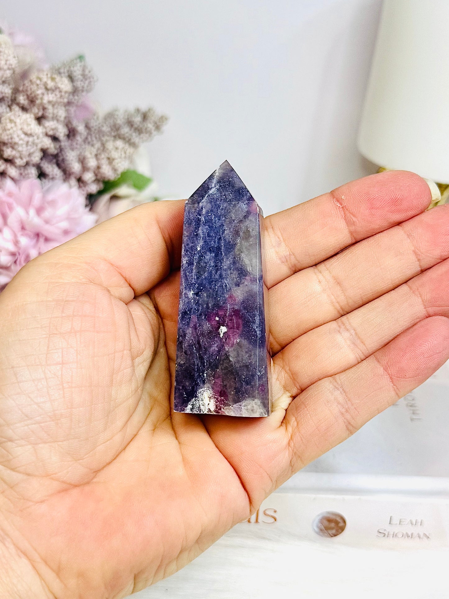 Unicorn Stone | Pegmatite Tower 7cm (chip in back of tower)