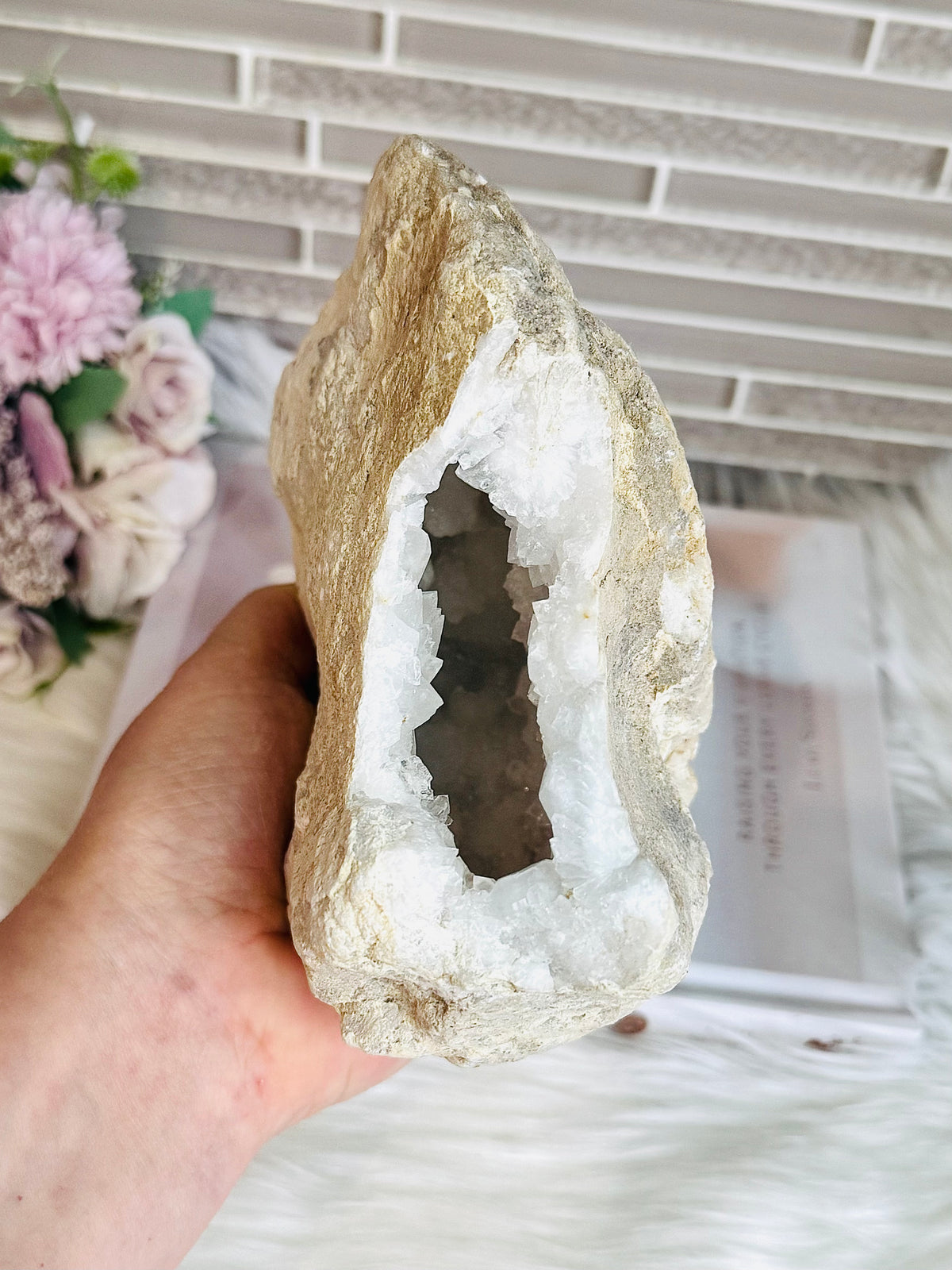Large Moroccan Geode 1.2KG