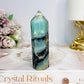 Sky Blue Quartz Tower 8.5cm