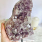 Large 30cm 2.29KG Amethyst Druzy Cluster On Stand From Brazil