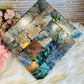 Large Heavy Labradorite Square Slab 22cm 1.57KG