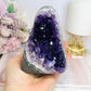 High Grade Deep Purple Amethyst Base Cut Cluster 11cm 632g