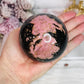 Large Rhodonite Sphere 798gram On Stand