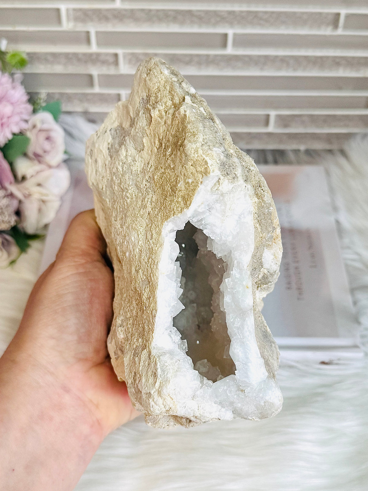 Large Moroccan Geode 1.2KG