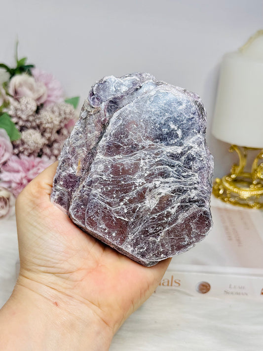 Large Purple Mica Natural Chunky Specimen 369g
