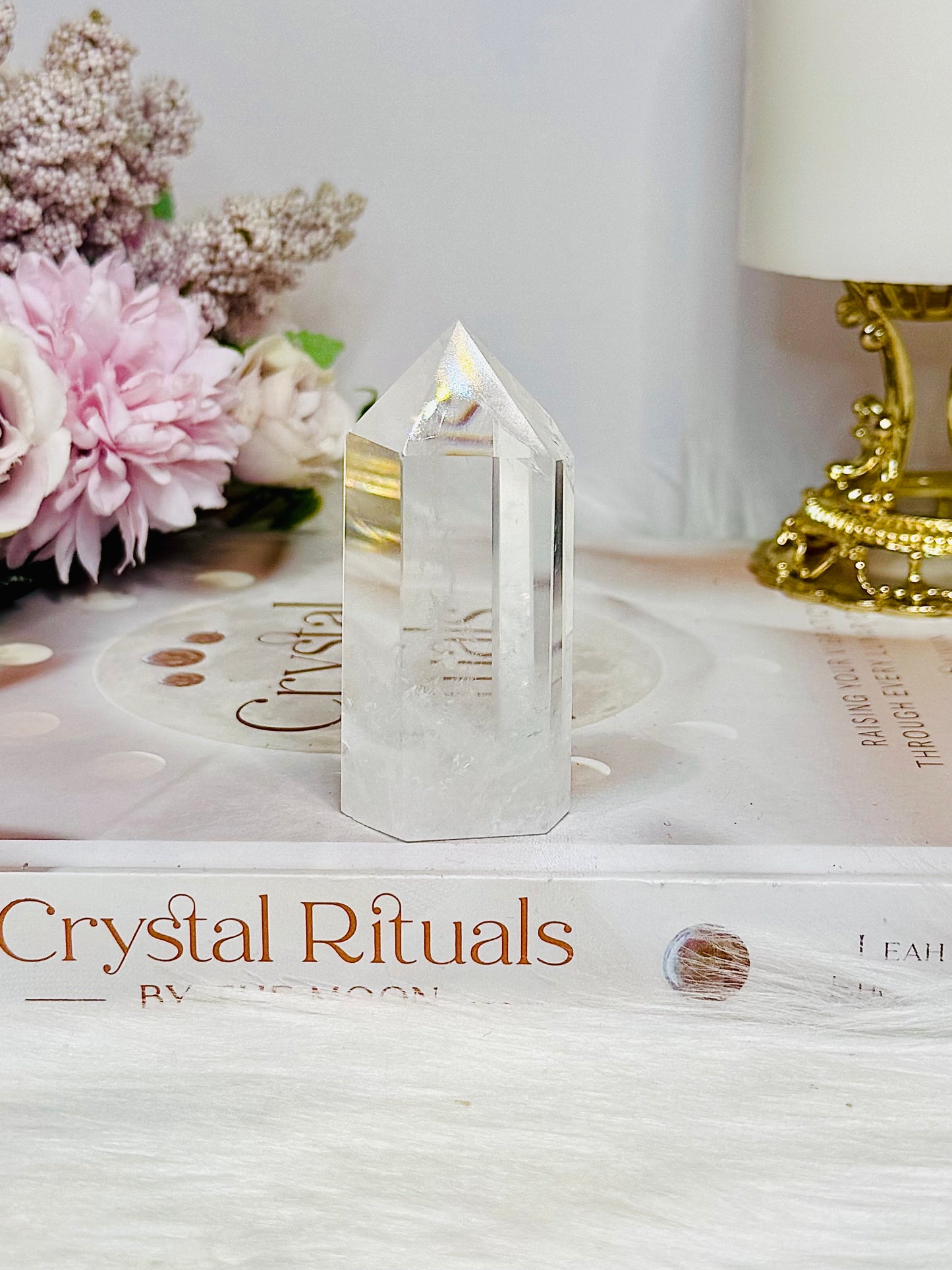 Clear Quartz Tower 7cm