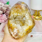 Large Natural 13cm 691 Pink Amethyst Druzy Freeform