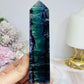 High Grade Fluorite Tower 12cm 195g
