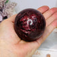 Red Jasper Sphere On Stand 374g