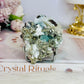 Rare Natural Aquamarine In Mica Specimen on Stand 110g