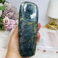 Large Labradorite Freeform Full of Flash 15cm 1.08KG ~ Discounted as chip on edge