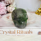 Purple & Green Fluorite Skull
